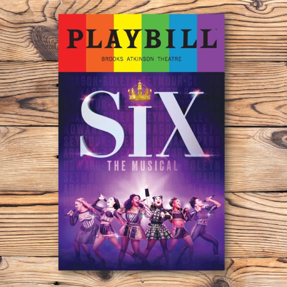 Six‎ Broadway Musical Playbill Refrigerator Locker Fridge Magnet